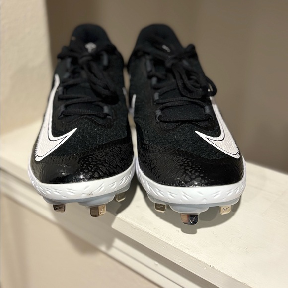 Nike Men’s Alpha Huarache Elite 4 Black White Size 13 Baseball Cleats DJ6521-001 - Picture 9 of 9